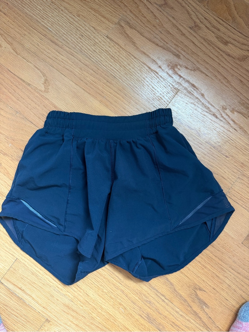 lululemon athletica Navy Blue Elastic-Waist Women's Shorts
